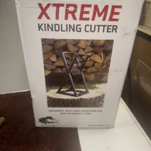 Xtreme Kindling Cutter Heavy Duty Steel Manual Log Splitter Firewood Wedge NIB