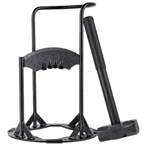 Flanagan 12''x 17''XXL Kindling Splitter Wood 9LBS Firewood Splitter 6LBS Hammer